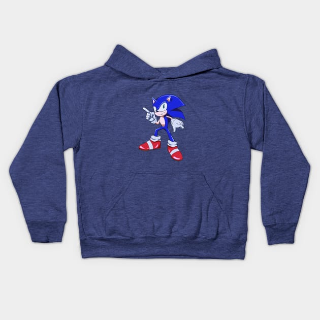 Sonic Kids Hoodie by Strictly Serge